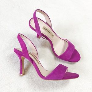 Zara open toe heels, Size 7.5